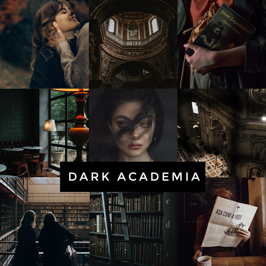 Dark Academia Lightroom Mobile Presets – LOOX PRESETS